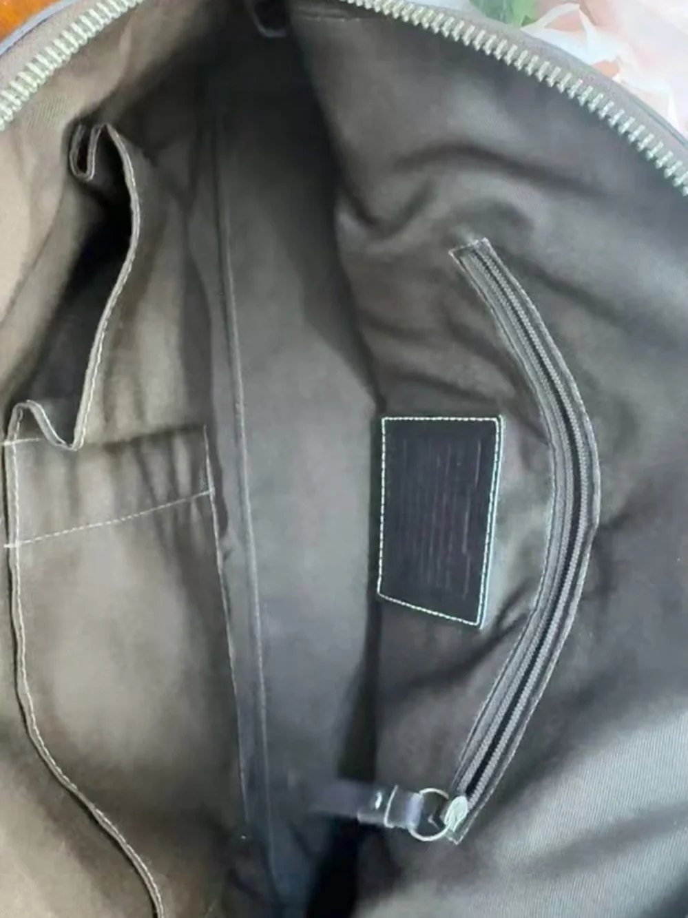 Vintage Coach Signature Parker Turnlock Satchel F13977 & Trifold Wallet Set